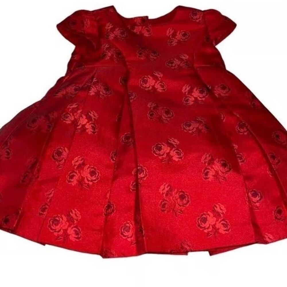 Janie and jack red floral